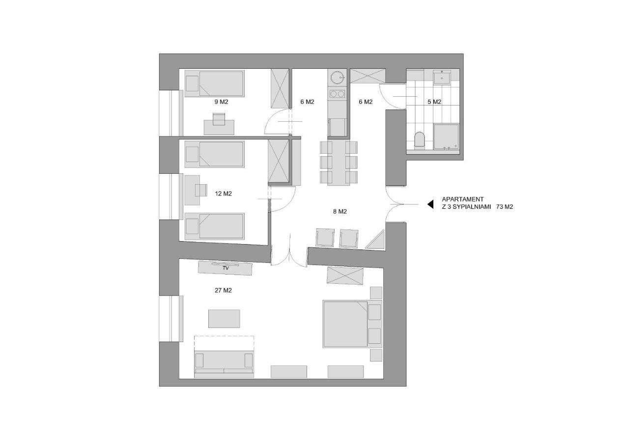 Sewa Apartments คราคูฟ ภายนอก รูปภาพ